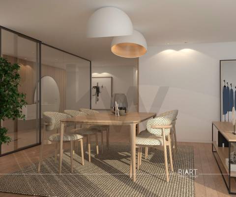 Apartamento T3 novo com varanda em Matosinhos Sul