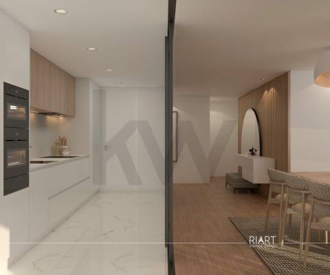 Apartamento T3 novo com varanda em Matosinhos Sul
