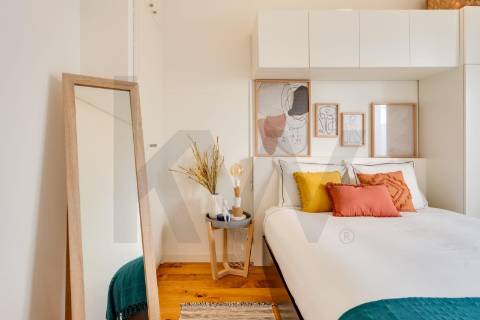 Arrendamento de apartamento T1 na Rua Álvares Cabral