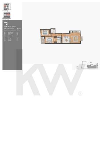 🏡T2 novo, com duas varandas e garagem, no centro de Leça da Palmeira 🏖️