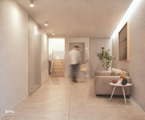 🏡T2 novo, com Terraço e garagem, no centro de Leça da Palmeira 🏖️