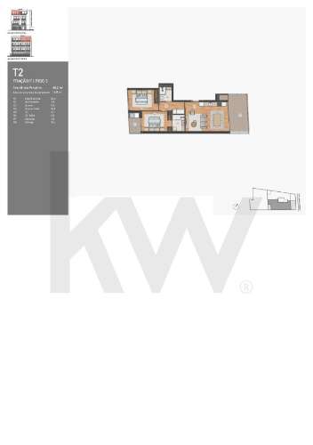 🏡T2 novo, com Terraço e garagem, no centro de Leça da Palmeira 🏖️