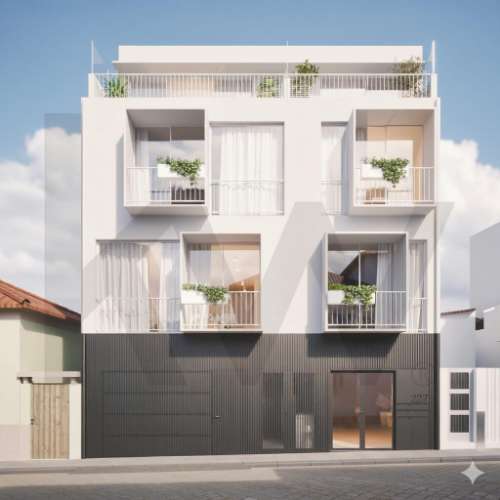 🏡 T1 novo, com varanda, garagem, no centro de Leça da Palmeira 🏖️