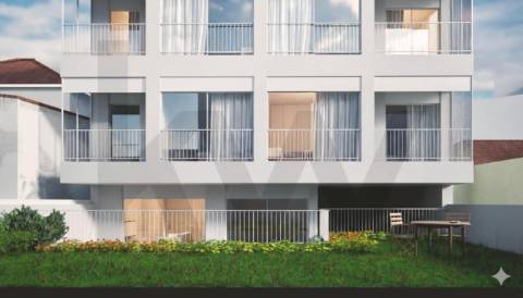 🏡 T1 novo, com Terraço e garagem, no centro de Leça da Palmeira 🏖️