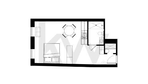 Estúdio T0, Renovado e Equipado no Centro Histórico de Viana