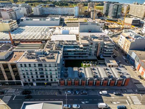 T1 para rendimento na Rua Sousa Aroso. No Litoral Living, Condomínio Fechado em Matosinhos Sul