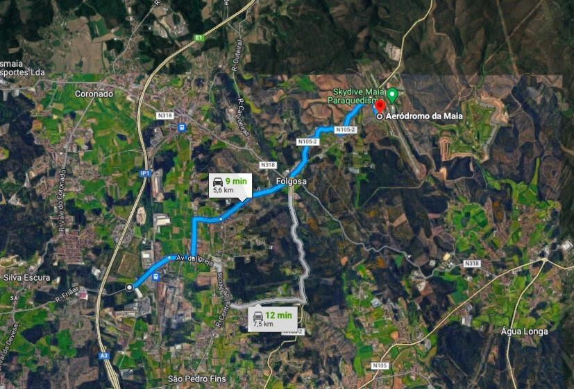 Terreno p/ construção de Armazém na ZI Maia