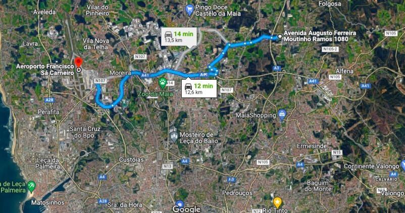 Terreno p/ construção de Armazém na ZI Maia