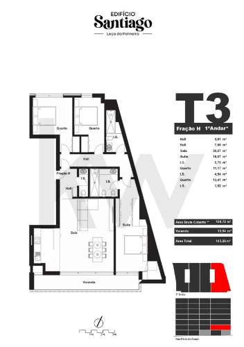 📍T3 novo no Centro Histórico de Leça da Palmeira🏡