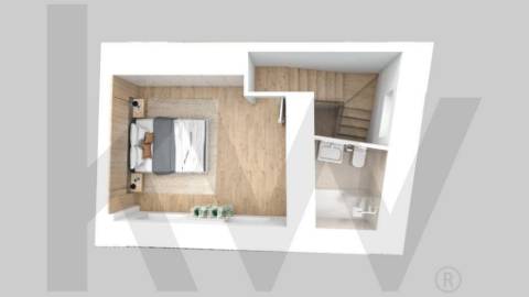 Apartamento T1 Duplex no Centro Histórico de Viana do Castelo