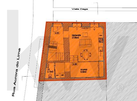 Apartamento T1 Duplex no Centro Histórico de Viana do Castelo