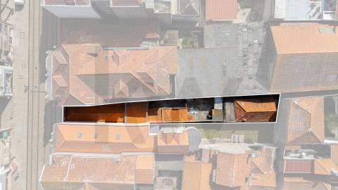 Prédio com Projeto Aprovado na Zona Histórica de Matosinhos na Rua Brito Capelo