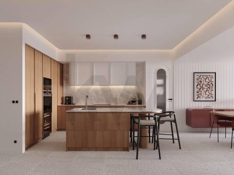 Distinto Apartamento T2 de 113m² com Terraço Privativo