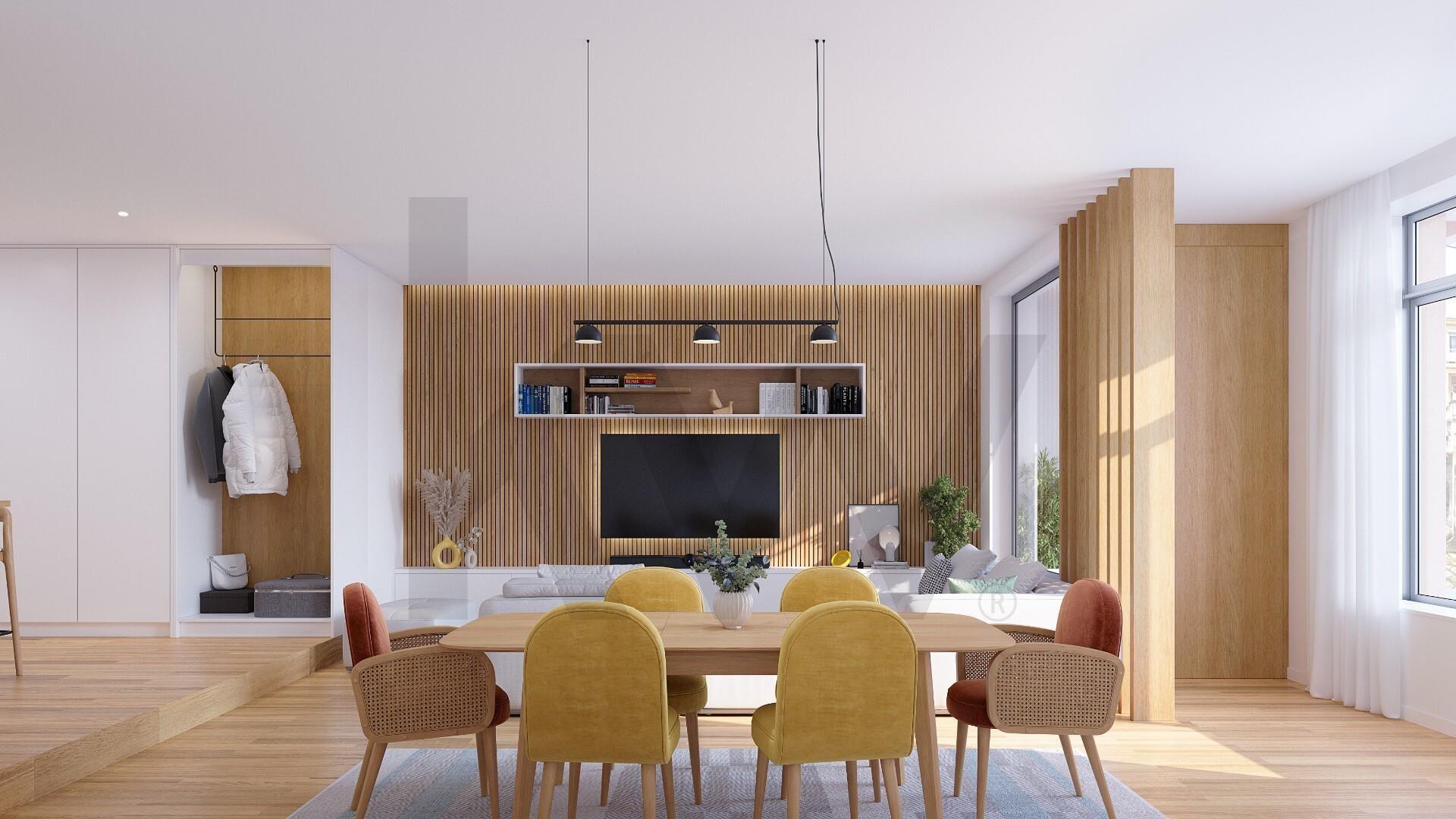 T1+1 Moderno com Acabamentos Premium e Layout Funcional