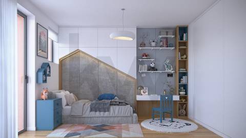 T1+1 Moderno com Acabamentos Premium e Layout Funcional