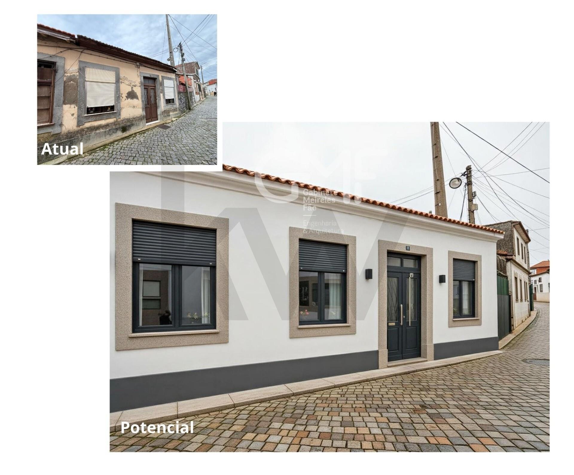 Moradia para remodelar com jardim em Valbom, Gondomar