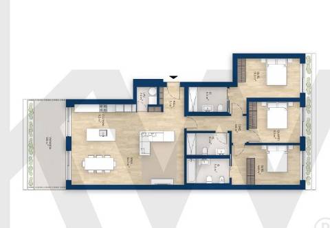 Novo T3.  Viver o Douro. Um privilégio reservado a poucos.