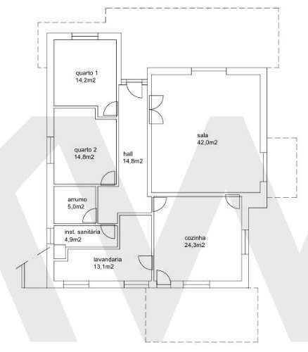 Moradia Multifamiliar T5, area reservada em Amarante
