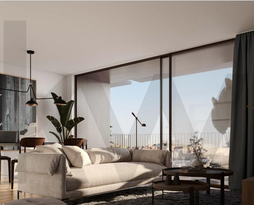 Apartamento T1 com varanda e garagem junto ao Arrábida