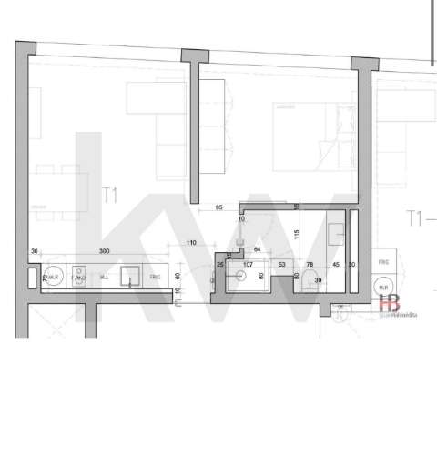 Arrendamento T1 - Arrendamento - Rua França Júnior  - Matosinhos Sul