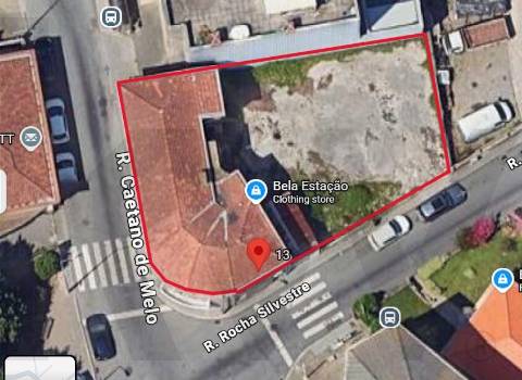 Projeto para Construção para Prédio em Gaveto para Habitação e Comercio em V.N.GAIA