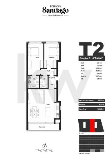 📍Apartamento T2, c/ varanda e garagem em Leça da Palmeira🏡