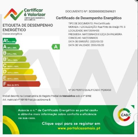 📍Apartamento T2, c/ varanda e garagem em Leça da Palmeira🏡