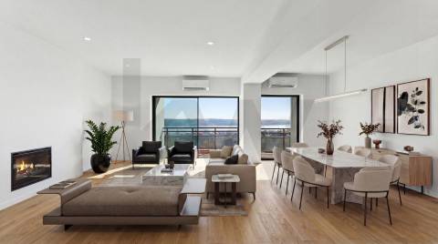 Apartamento T3 renovado com vista Rio no Restelo, Lisboa