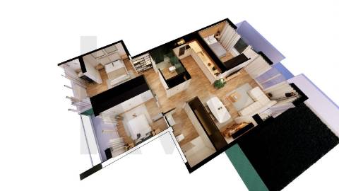 Apartamento T3 Pedroso Seixezelo