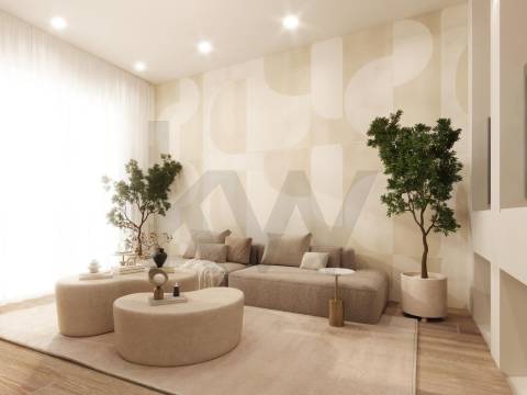 Apartamento T2+1 renovado com terraço no Bonfim, Porto