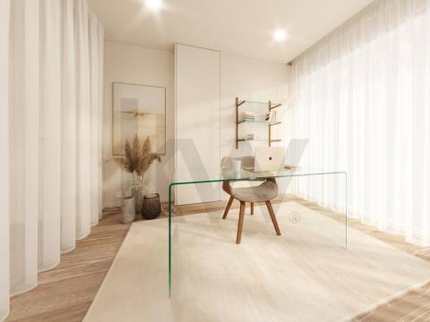 Apartamento T2+1 renovado com terraço no Bonfim, Porto