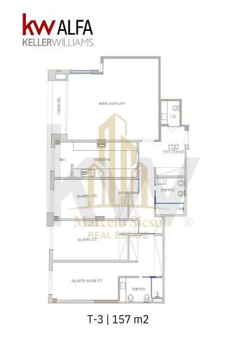 Apartamentos novos T3 e T4 na Avenida da Boavista, com Garagem e Varanda