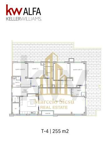 Apartamentos novos T3 e T4 na Avenida da Boavista, com Garagem e Varanda