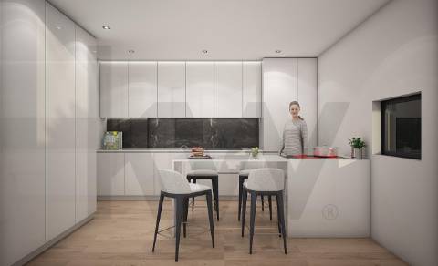 Moradia T3 de Luxo com garagem e piscina em Santo Tirso