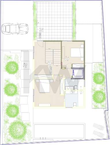 Moradia T3 de Luxo com garagem e piscina em Santo Tirso