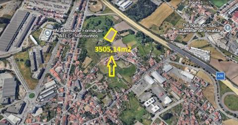 Terreno Rústico com 3505m² em Perafita – Localização Estratégica junto à A28 e Aeroporto