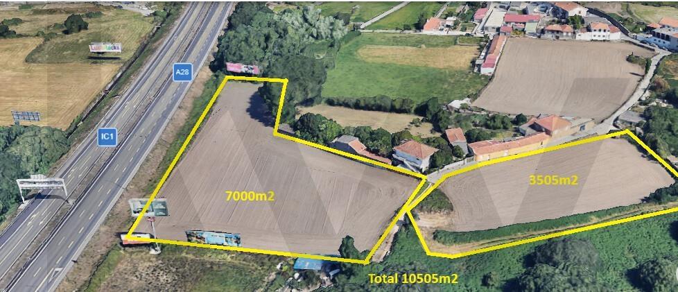 Terreno Rústico com 10505m² em Perafita – Localização Estratégica junto à A28 e Aeroporto