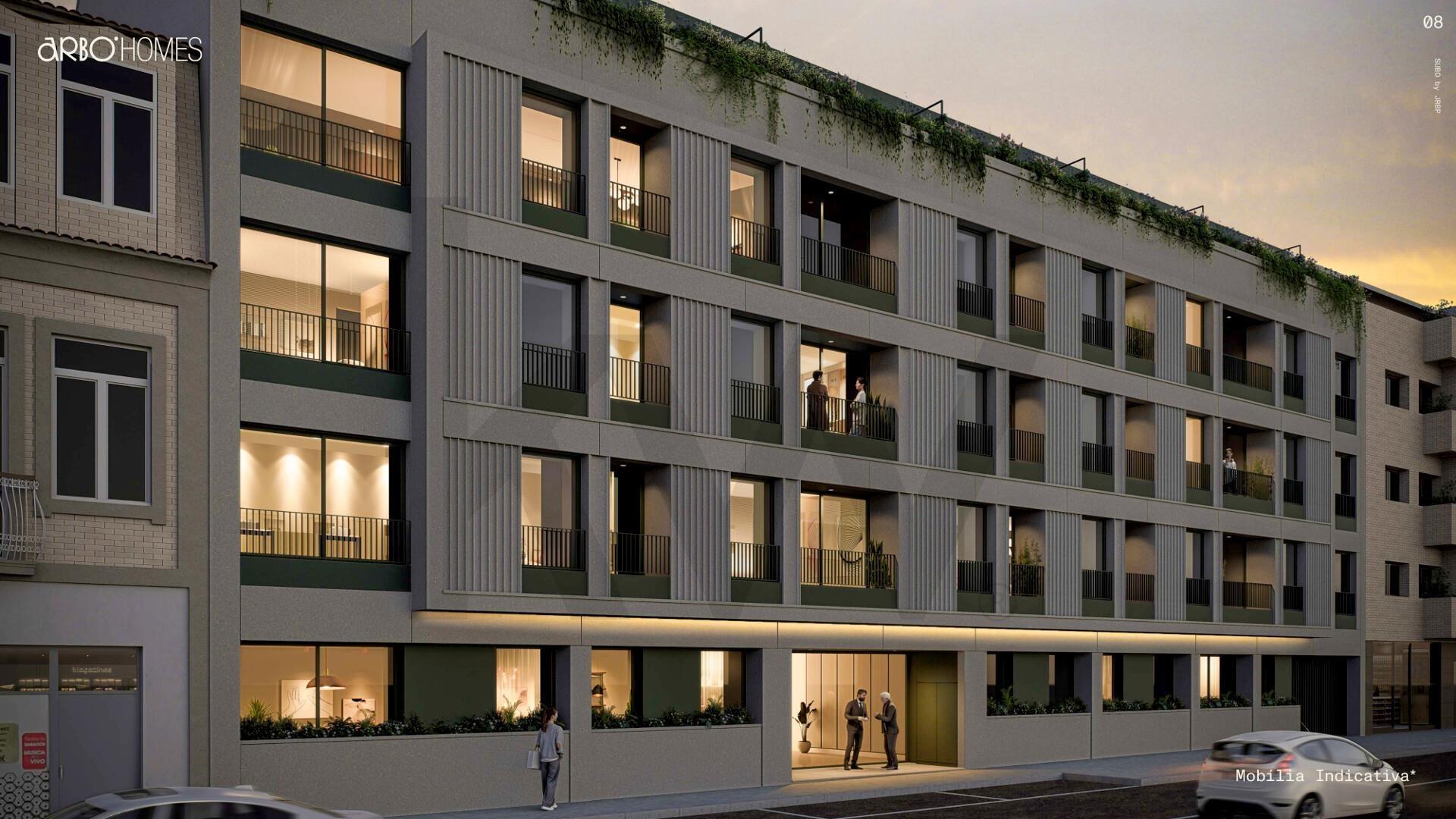 Apartamento T0 Design com Jardim e Piscina no Porto