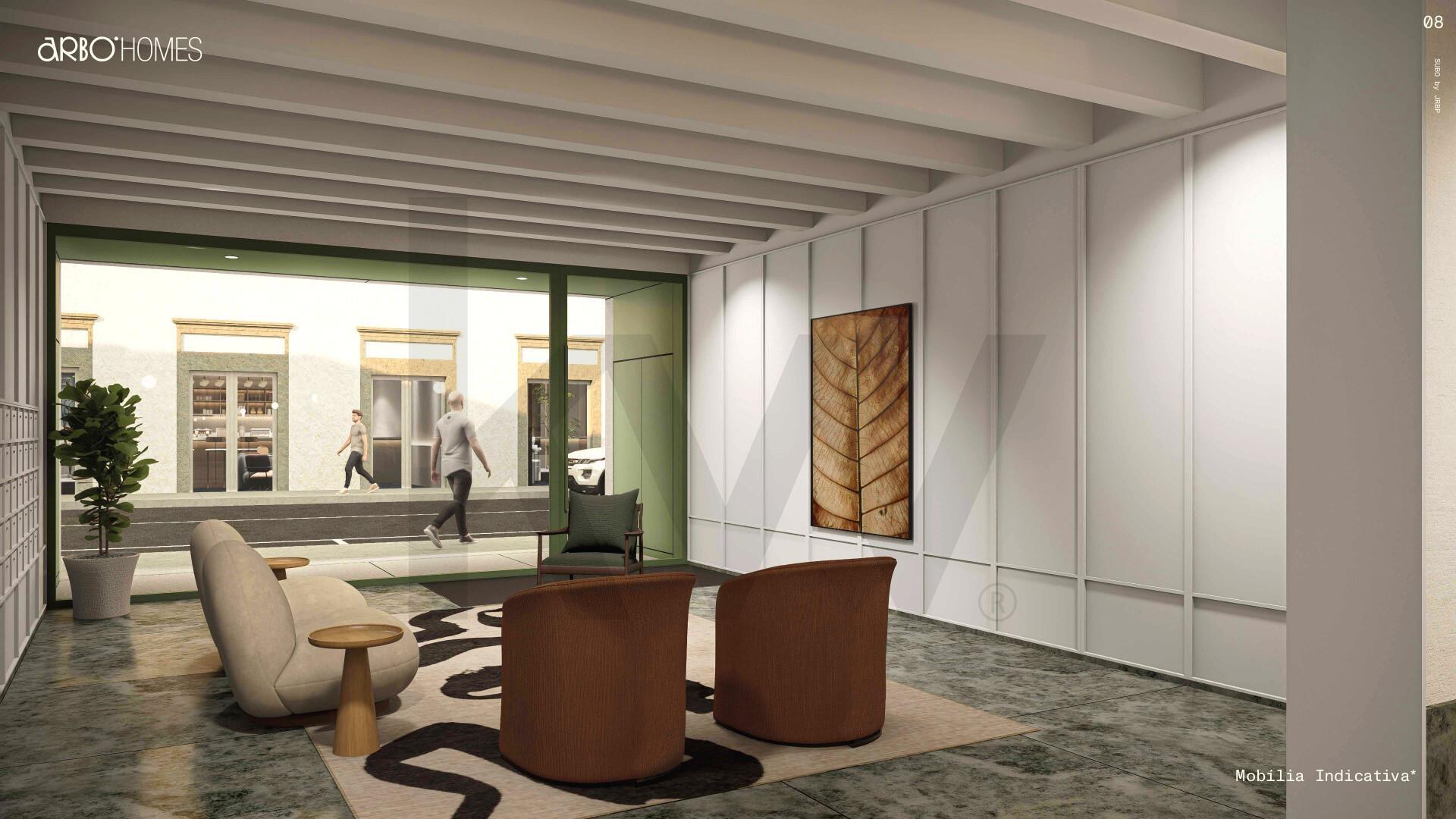 Apartamento T0 Design com Jardim e Piscina no Porto