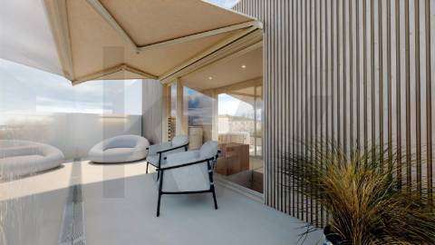 Moradia T3 em construção a 200m praia de Lavra – Arquitetura moderna e elevada eficiência energética