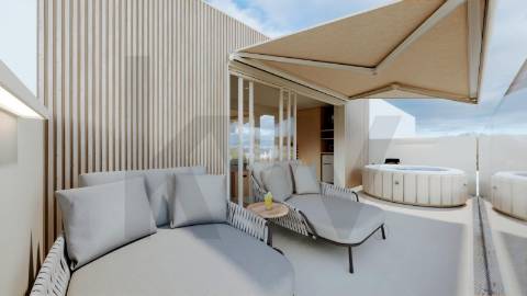 Moradia T3 em construção a 200m praia de Lavra – Arquitetura moderna e elevada eficiência energética