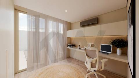 Moradia T3 em construção a 200m praia de Lavra – Arquitetura moderna e elevada eficiência energética