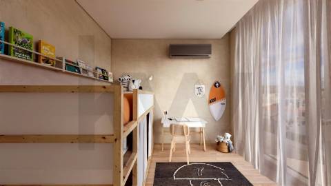 Moradia T3 em construção a 200m praia de Lavra – Arquitetura moderna e elevada eficiência energética