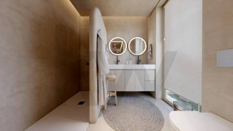 Moradia T3 em construção a 200m praia de Lavra – Arquitetura moderna e elevada eficiência energética