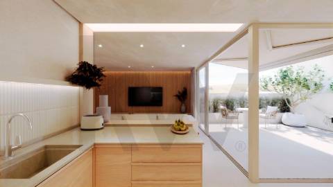 Moradia T3 em construção a 200m praia de Lavra – Arquitetura moderna e elevada eficiência energética