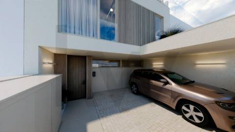 Moradia T3 em construção a 200m praia de Lavra – Arquitetura moderna e elevada eficiência energética