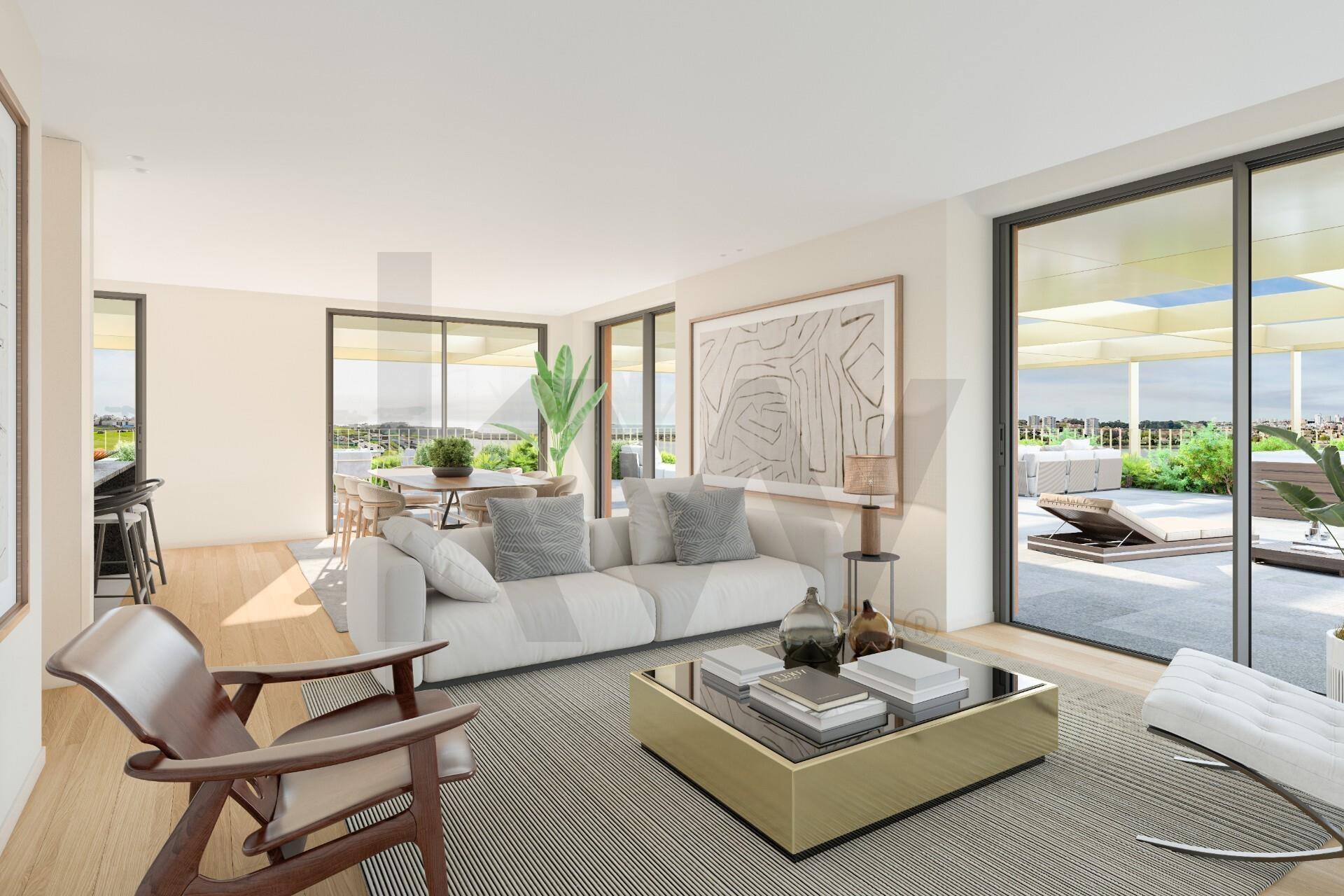 APARTAMENTO T1 com terraço | CONSTRUÇÃO | EMP. MARINA DOURO | RIO DOURO |VILA NOVA DE GAIA