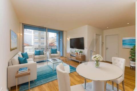 T2 Moderno em Matosinhos Sul com Varanda e Garagem – Perto da Praia e Metro