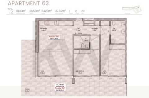 Carvoeiro: Apartamento T2 em resort com rendimento (Rental Pool)