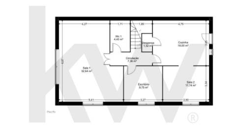 Moradia T4 com vista mar em Moledo